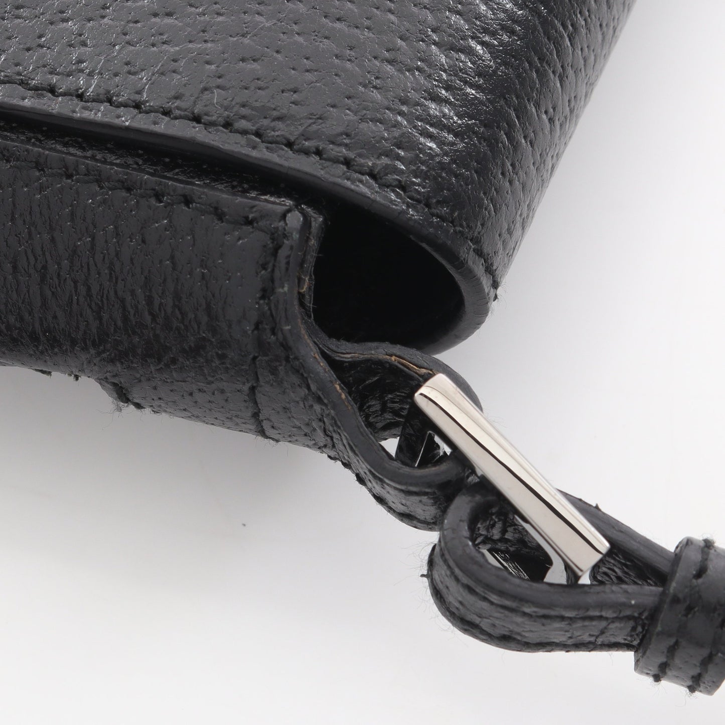 インターロッキングG ワンショルダーバッグ レザー ブラック グッチ バッグ GUCCI