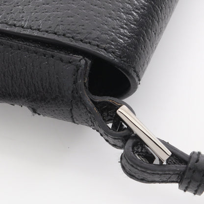 インターロッキングG ワンショルダーバッグ レザー ブラック グッチ バッグ GUCCI