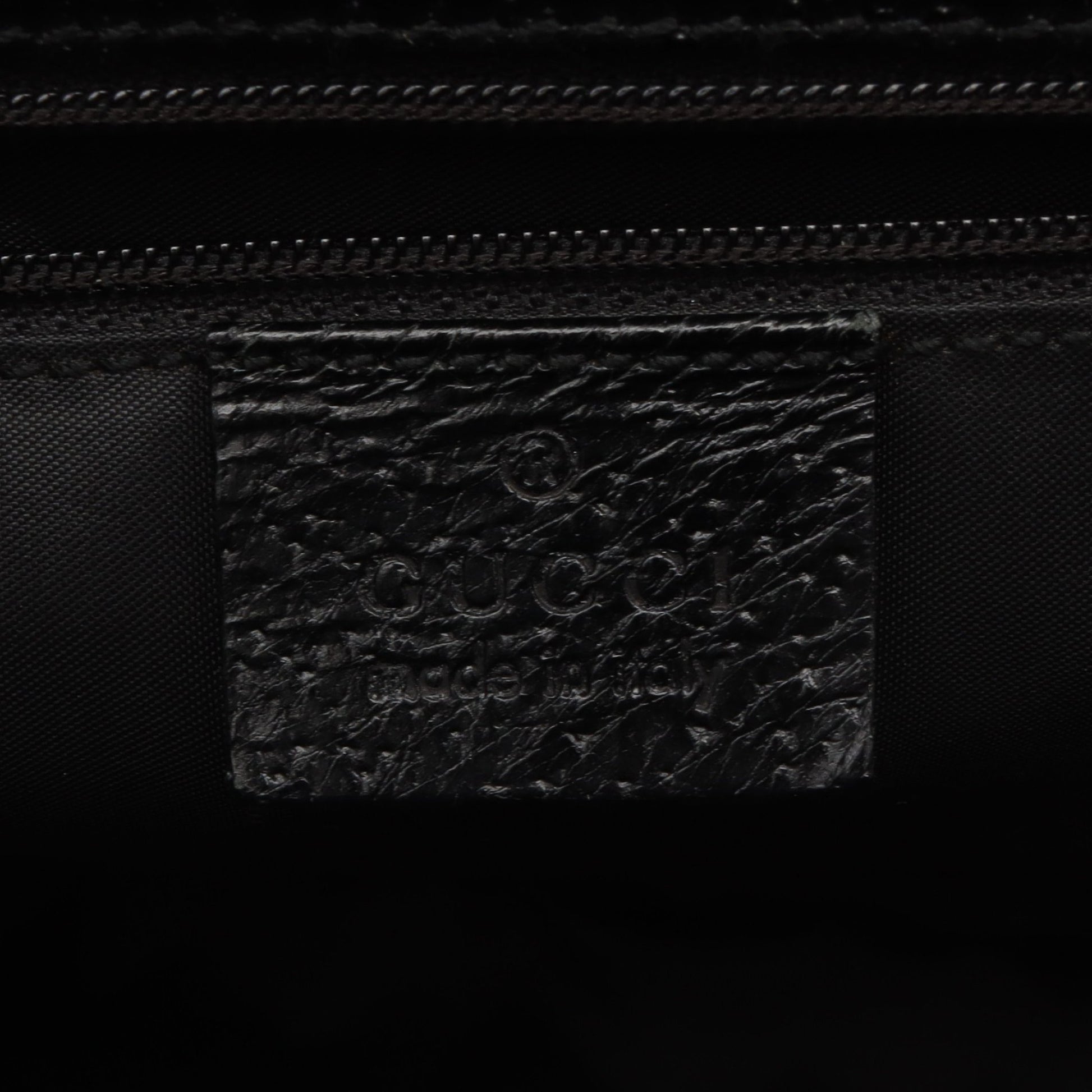 インターロッキングG ワンショルダーバッグ レザー ブラック グッチ バッグ GUCCI