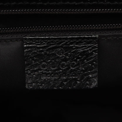 インターロッキングG ワンショルダーバッグ レザー ブラック グッチ バッグ GUCCI