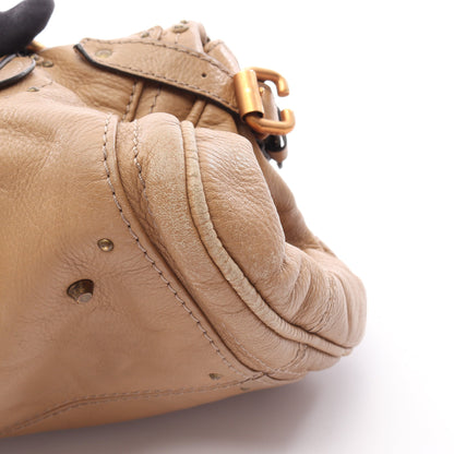 パディントン ハンドバッグ レザー ブラウン クロエ バッグ Chloe