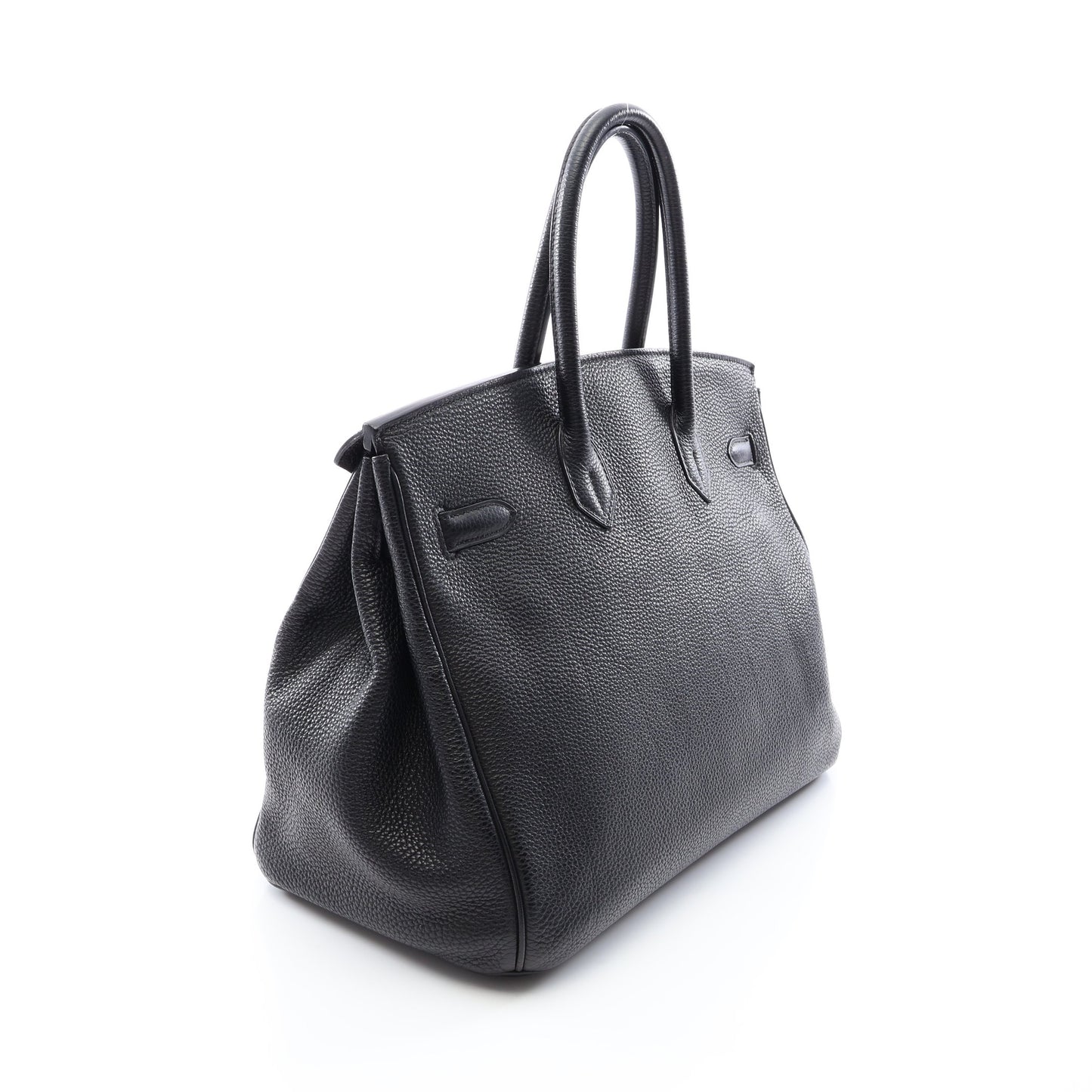 バーキン35 ハンドバッグ トゴ ブラック シルバー金具 □K刻印 エルメス バッグ HERMES