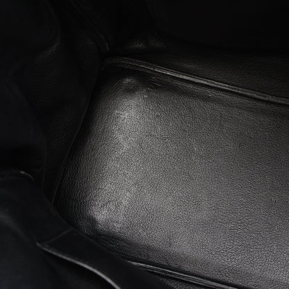 バーキン35 ハンドバッグ トゴ ブラック シルバー金具 □K刻印 エルメス バッグ HERMES
