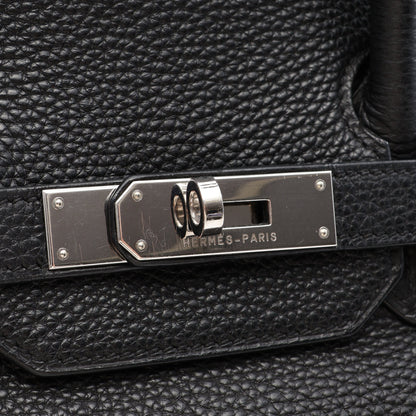 バーキン35 ハンドバッグ トゴ ブラック シルバー金具 □K刻印 エルメス バッグ HERMES