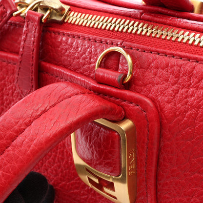 カメレオン 2WAY ハンドバッグ レザー レッド フェンディ バッグ FENDI