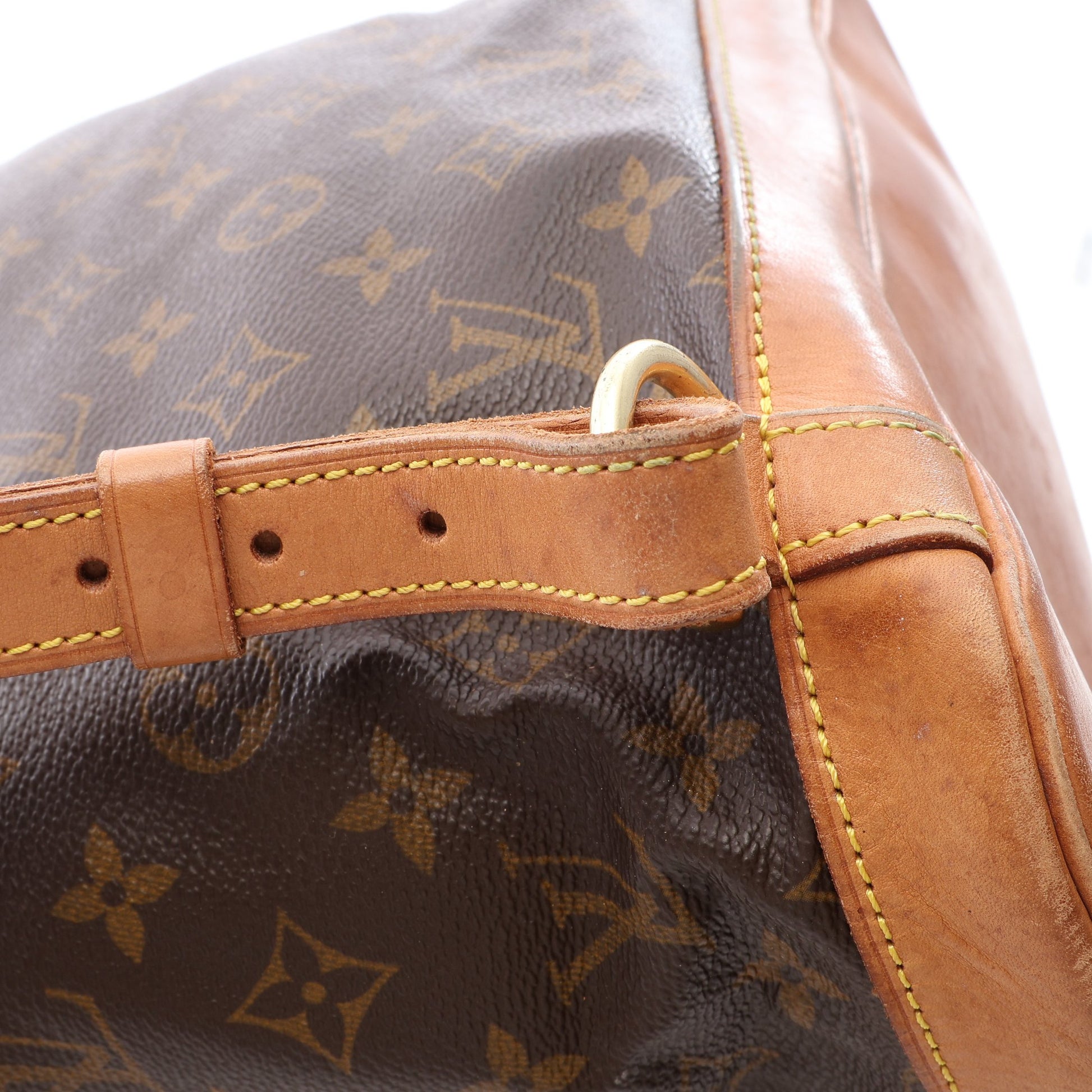 モンスリGM モノグラム バックパック リュックサック PVC レザー ブラウン ルイヴィトン バッグ LOUIS VUITTON