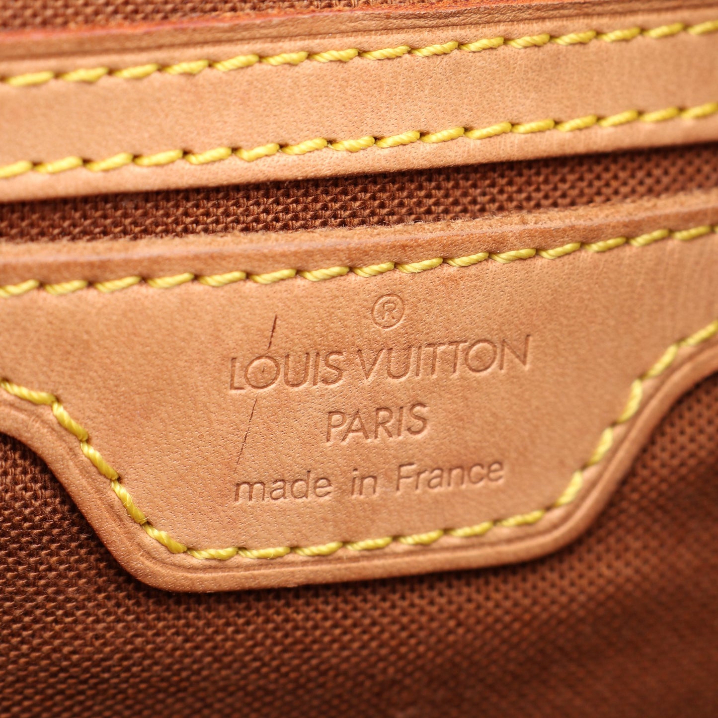 モンスリGM モノグラム バックパック リュックサック PVC レザー ブラウン ルイヴィトン バッグ LOUIS VUITTON