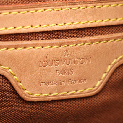モンスリGM モノグラム バックパック リュックサック PVC レザー ブラウン ルイヴィトン バッグ LOUIS VUITTON
