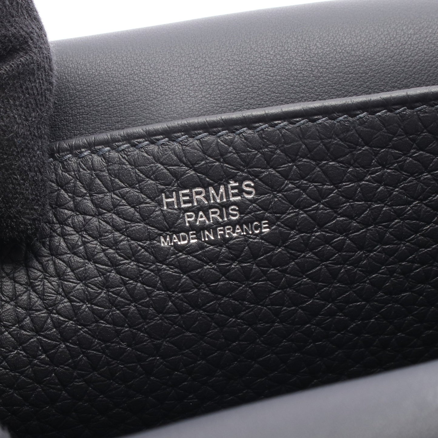 アルザン25 キャバン 2WAY ハンドバッグ トリヨンクレマンス ダークネイビー シルバー金具 K刻印 エルメス バッグ HERMES