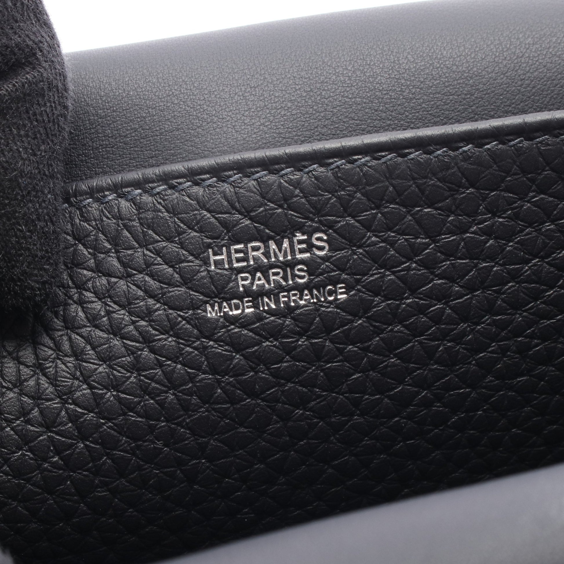 アルザン25 キャバン 2WAY ハンドバッグ トリヨンクレマンス ダークネイビー シルバー金具 K刻印 エルメス バッグ HERMES