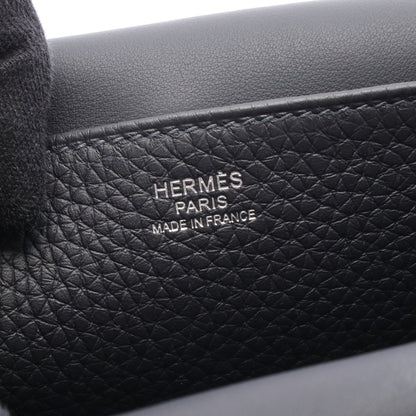 アルザン25 キャバン 2WAY ハンドバッグ トリヨンクレマンス ダークネイビー シルバー金具 K刻印 エルメス バッグ HERMES