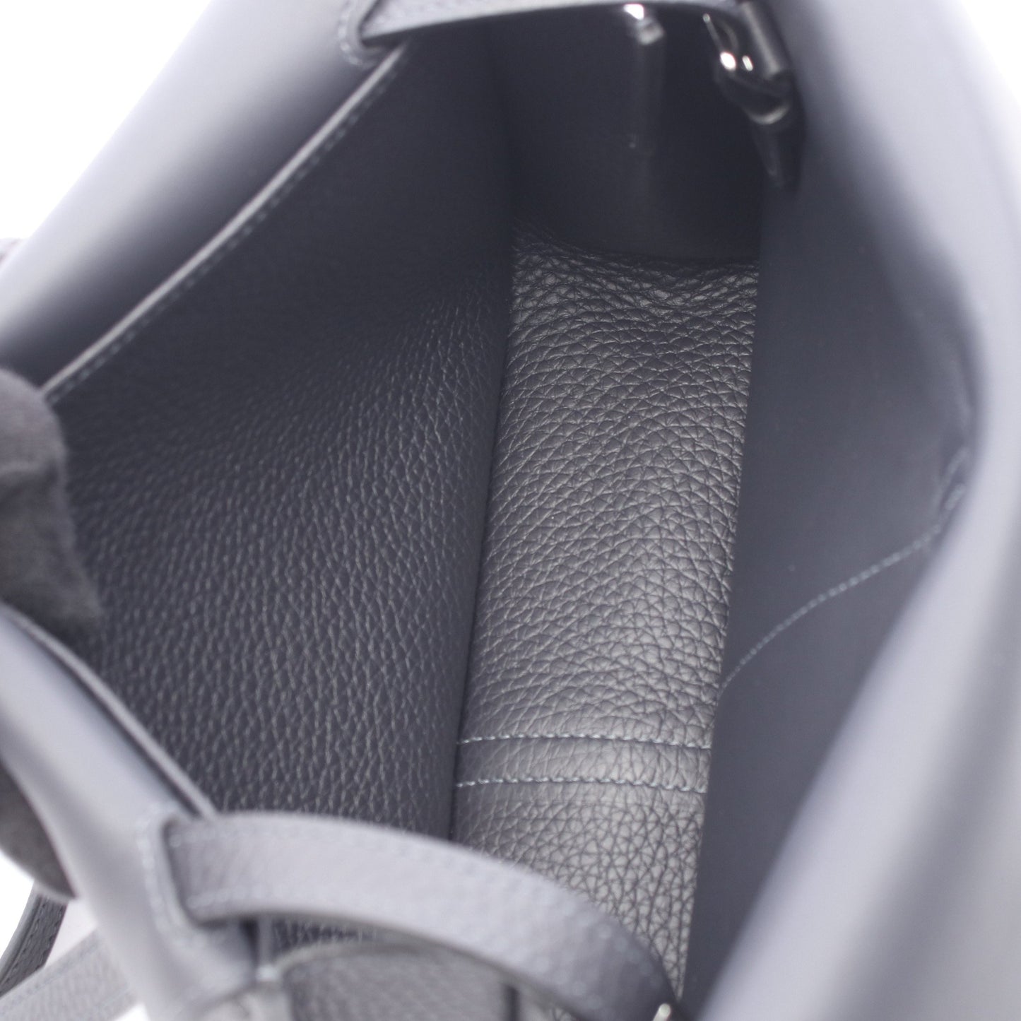 アルザン25 キャバン 2WAY ハンドバッグ トリヨンクレマンス ダークネイビー シルバー金具 K刻印 エルメス バッグ HERMES