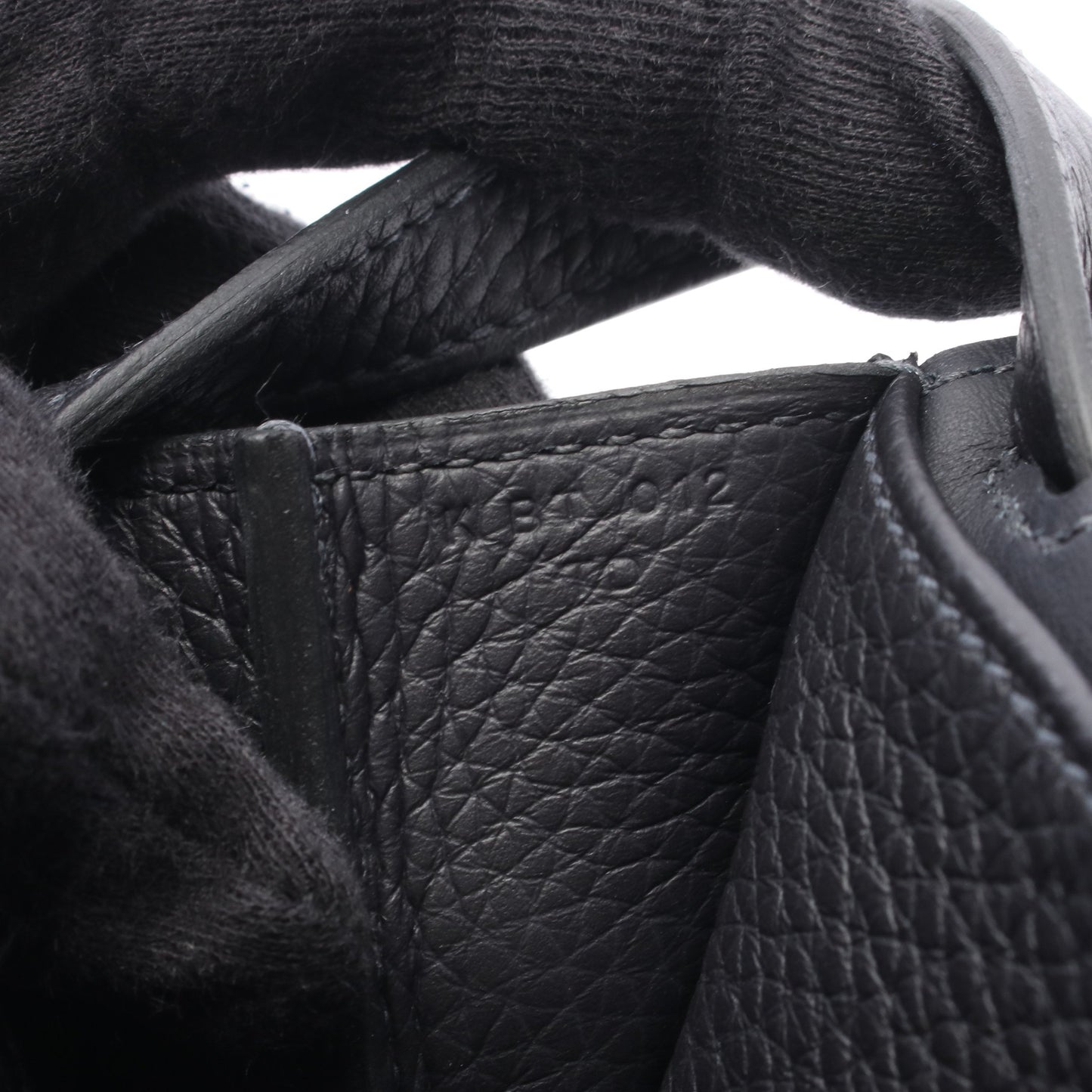アルザン25 キャバン 2WAY ハンドバッグ トリヨンクレマンス ダークネイビー シルバー金具 K刻印 エルメス バッグ HERMES