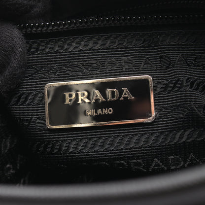 ショルダーバッグ ナイロン サフィアーノレザー ブラック プラダ バッグ PRADA