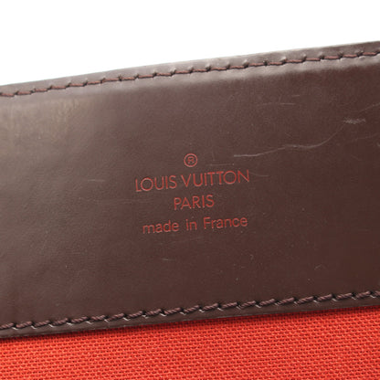 ブロードウェイ ダミエエベヌ 2WAY ショルダーバッグ PVC レザー ブラウン ルイヴィトン バッグ LOUIS VUITTON