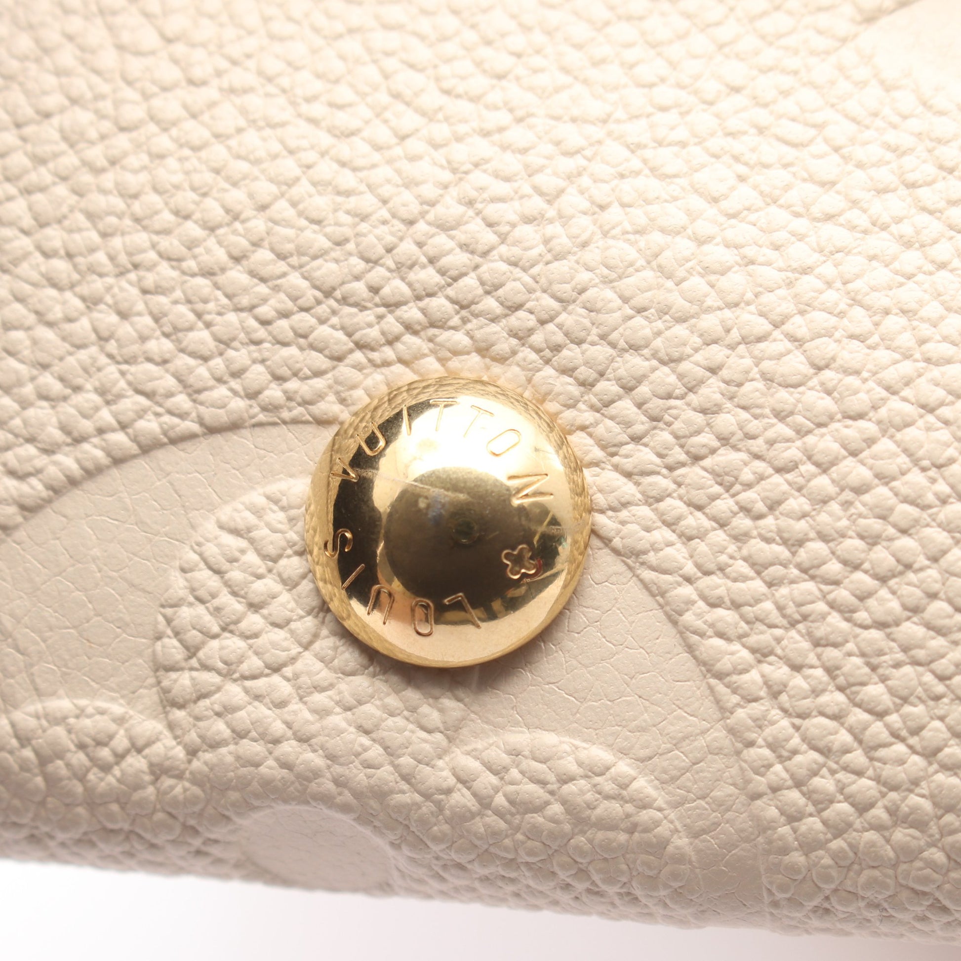キャリーオール ジップ NM PM モノグラムアンプラント クレーム ショルダーバッグ レザー アイボリー ルイヴィトン バッグ LOUIS VUITTON