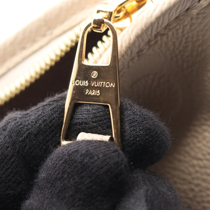 キャリーオール ジップ NM PM モノグラムアンプラント クレーム ショルダーバッグ レザー アイボリー ルイヴィトン バッグ LOUIS VUITTON