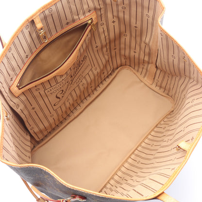 ネヴァーフルGM モノグラム ショルダーバッグ トートバッグ PVC レザー ブラウン ルイヴィトン バッグ LOUIS VUITTON