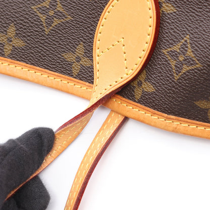 ネヴァーフルGM モノグラム ショルダーバッグ トートバッグ PVC レザー ブラウン ルイヴィトン バッグ LOUIS VUITTON