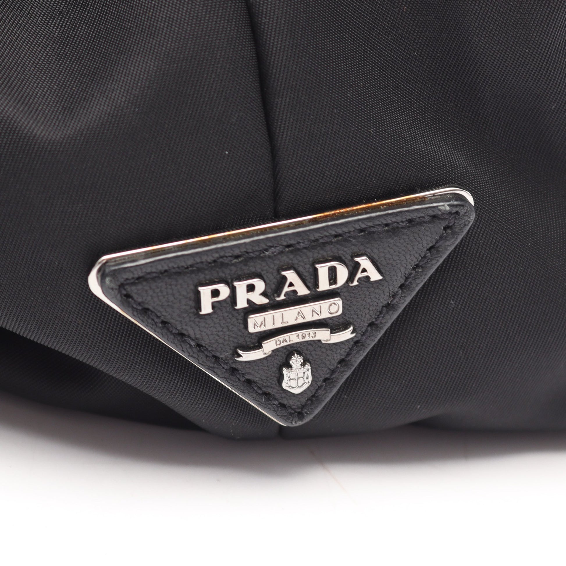 リバーシブル 2WAY ハンドバッグ ナイロン ブラック プラダ バッグ PRADA