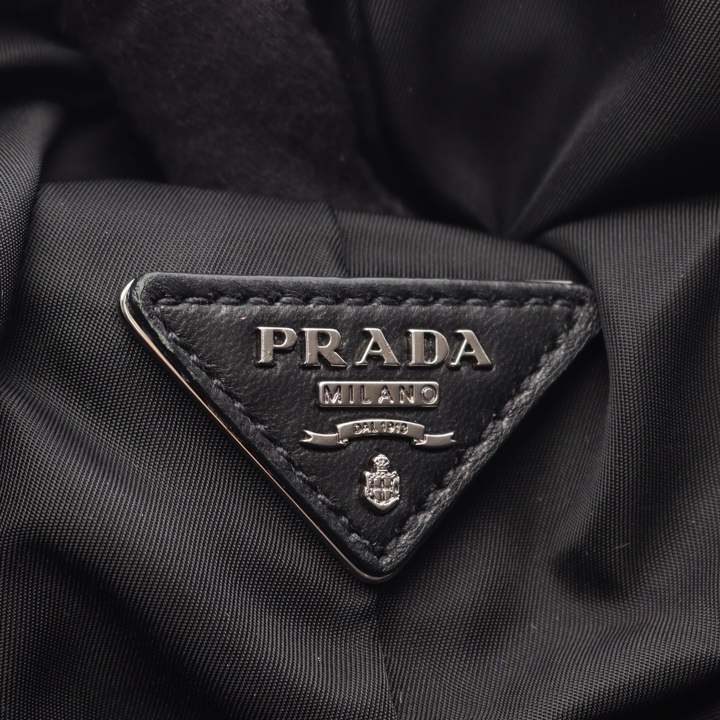 リバーシブル 2WAY ハンドバッグ ナイロン ブラック プラダ バッグ PRADA