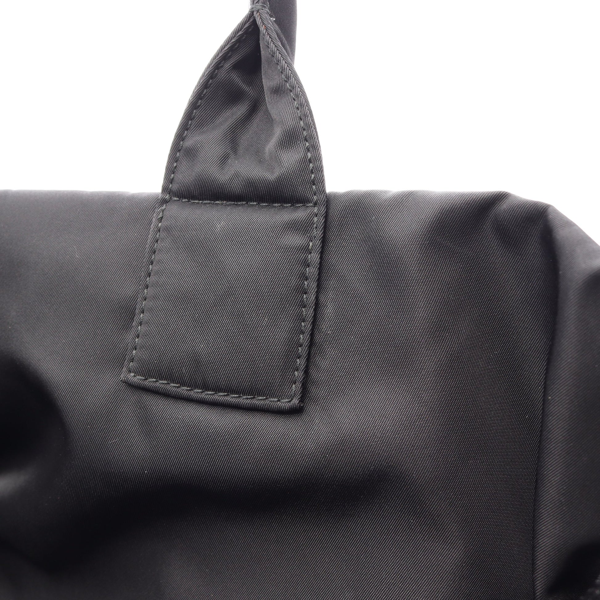 リバーシブル 2WAY ハンドバッグ ナイロン ブラック プラダ バッグ PRADA