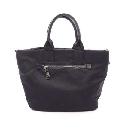 リバーシブル 2WAY ハンドバッグ ナイロン ブラック プラダ バッグ PRADA