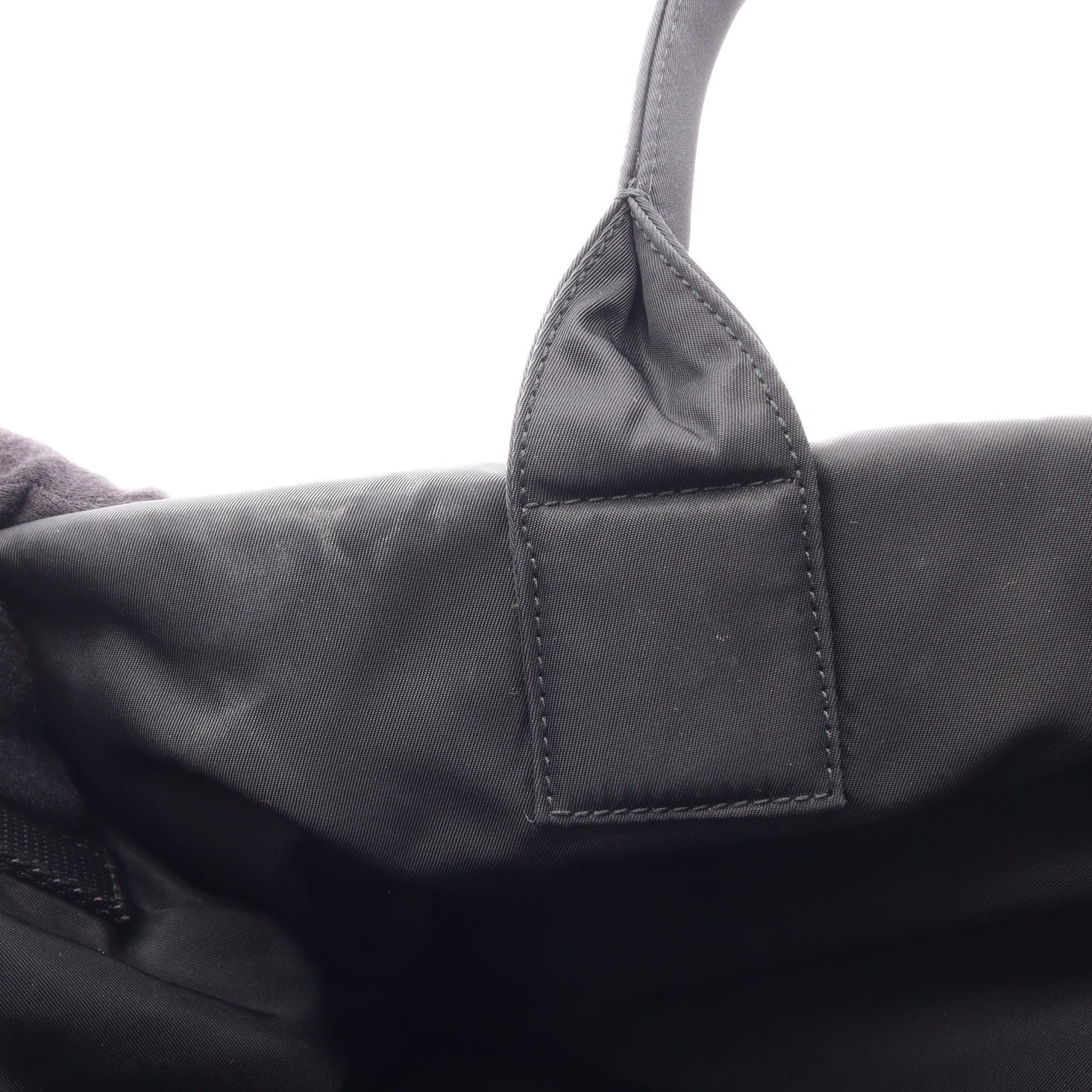 リバーシブル 2WAY ハンドバッグ ナイロン ブラック プラダ バッグ PRADA