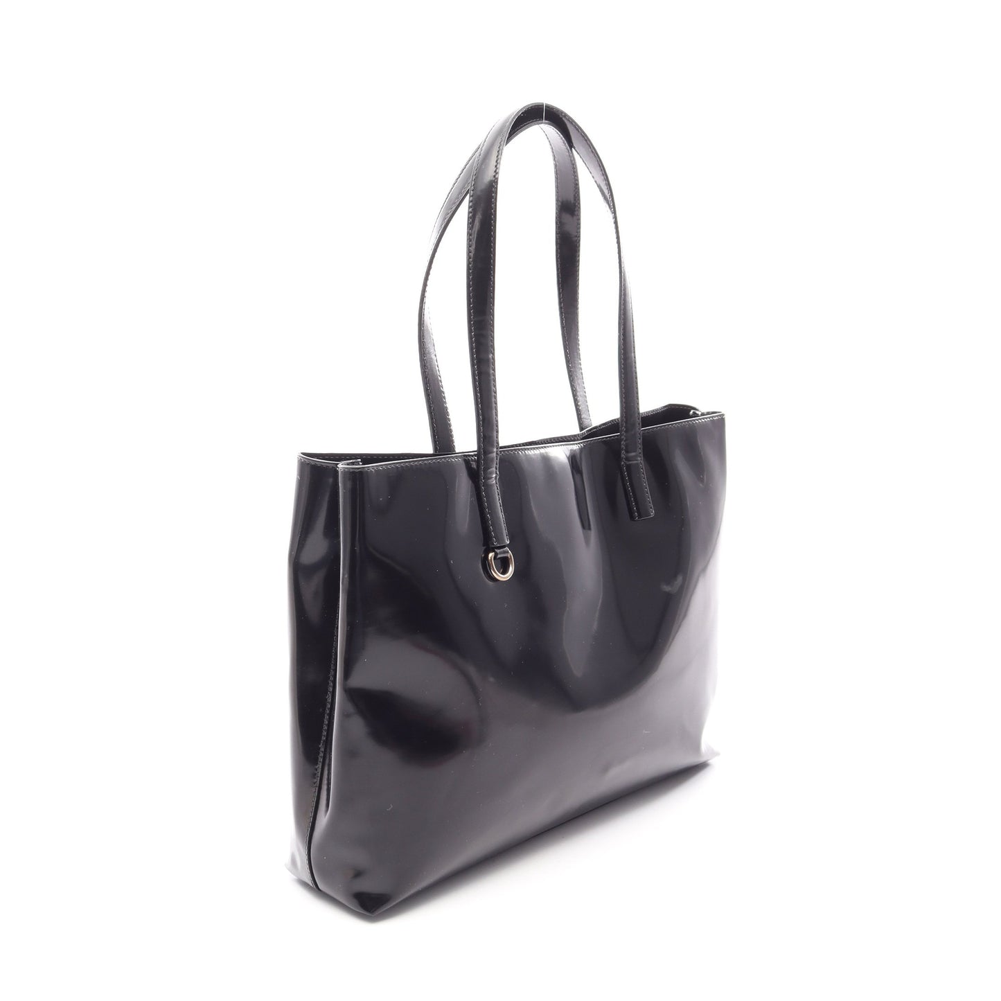VERA SPORT ハンドバッグ トートバッグ レザー ブラック プラダ バッグ PRADA