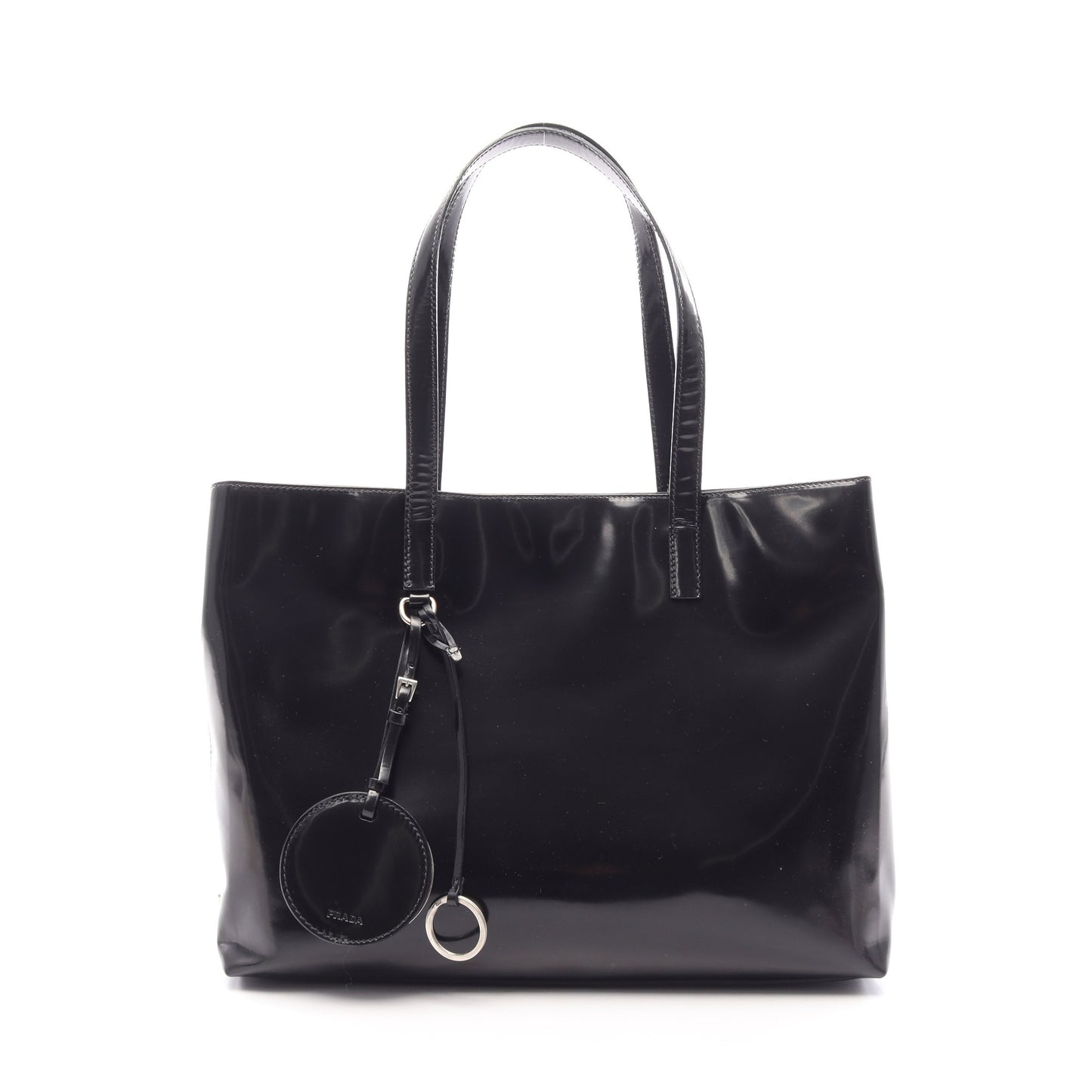 VERA SPORT ハンドバッグ トートバッグ レザー ブラック プラダ バッグ PRADA