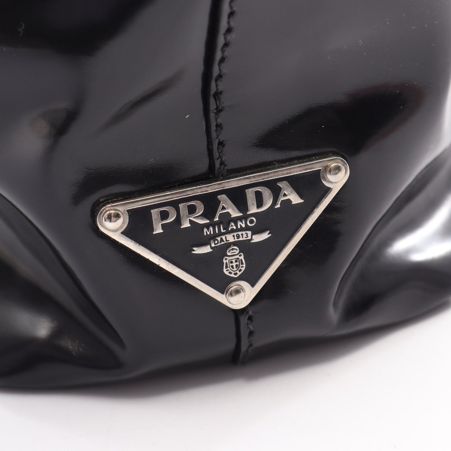 VERA SPORT ハンドバッグ トートバッグ レザー ブラック プラダ バッグ PRADA