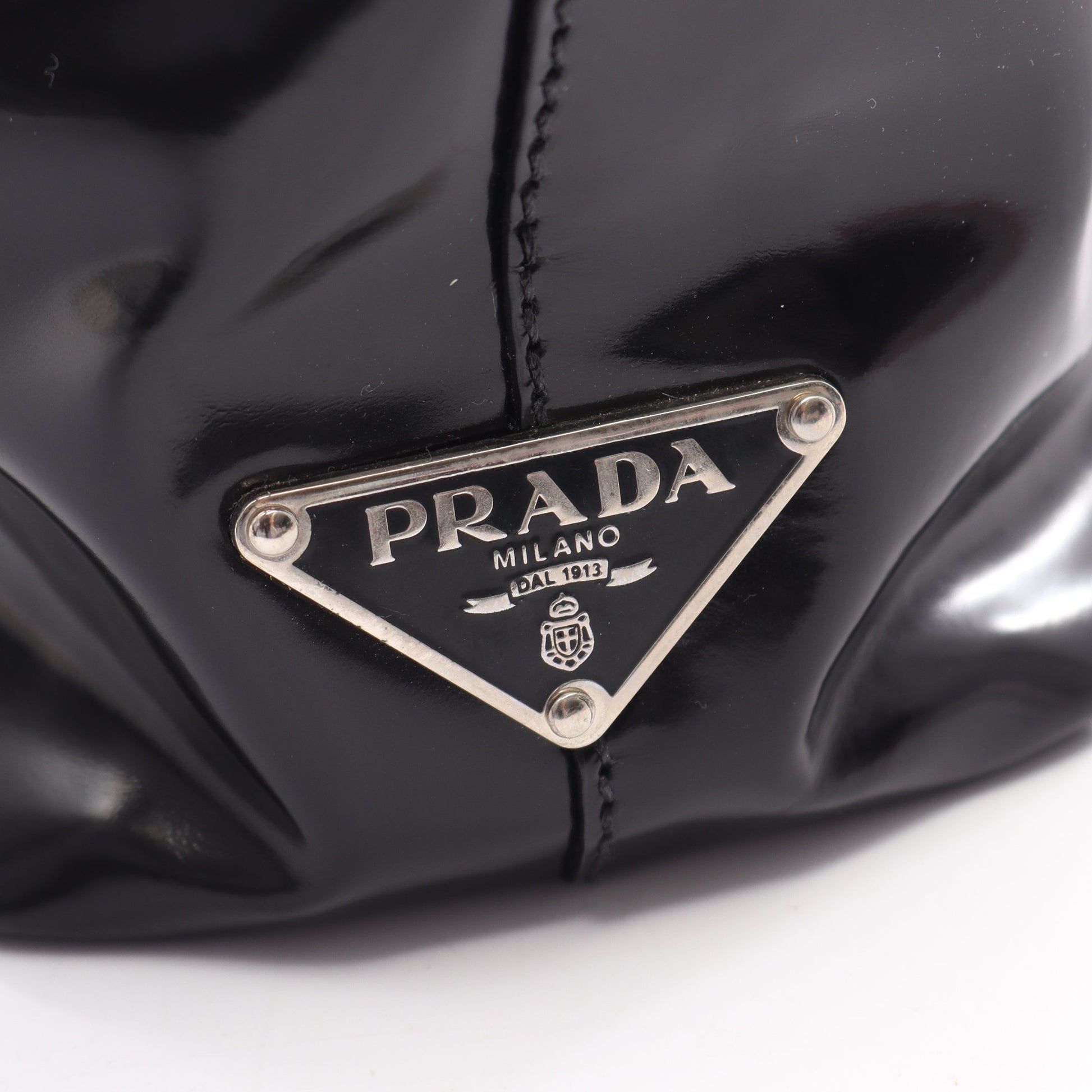 VERA SPORT ハンドバッグ トートバッグ レザー ブラック プラダ バッグ PRADA
