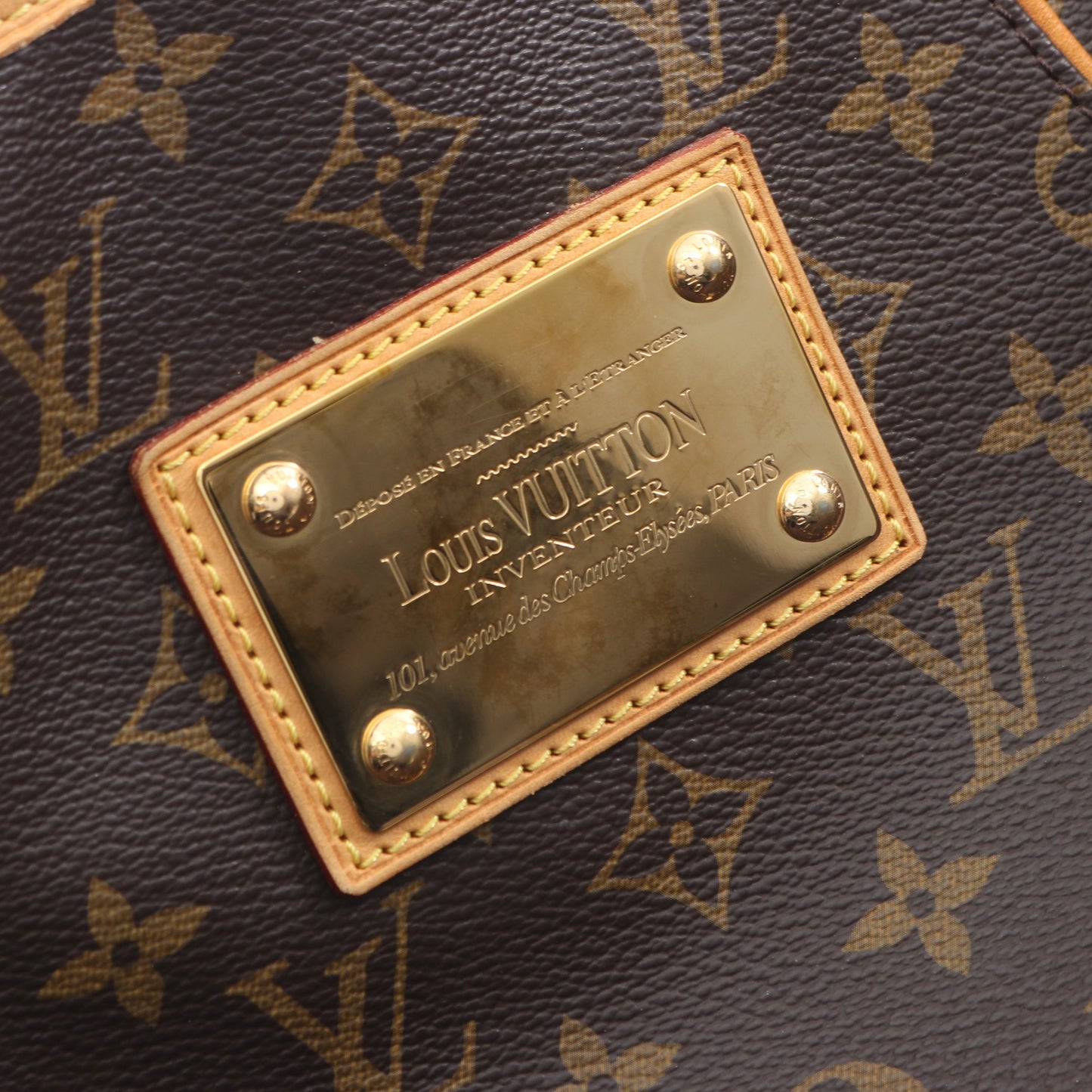 ガリエラPM モノグラム ワンショルダーバッグ PVC レザー ブラウン ルイヴィトン バッグ LOUIS VUITTON