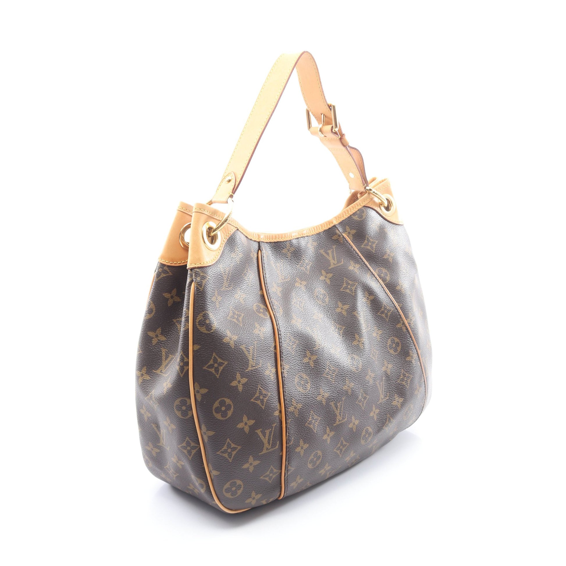 ガリエラPM モノグラム ワンショルダーバッグ PVC レザー ブラウン ルイヴィトン バッグ LOUIS VUITTON