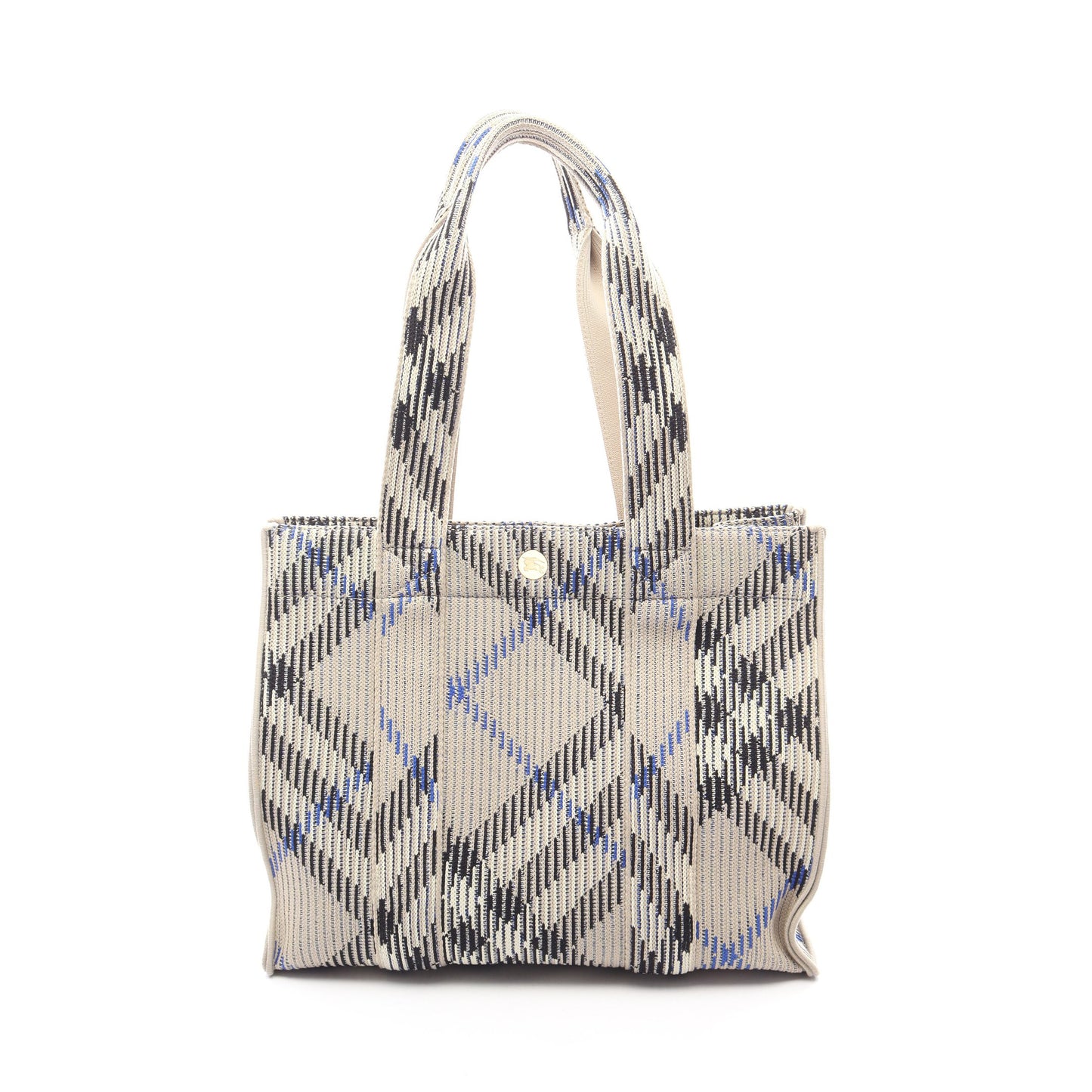 トートバッグ ショルダーバッグ トートバッグ ファブリック グレー マルチカラー バーバリー バッグ BURBERRY