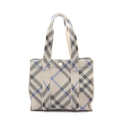 トートバッグ ショルダーバッグ トートバッグ ファブリック グレー マルチカラー バーバリー バッグ BURBERRY