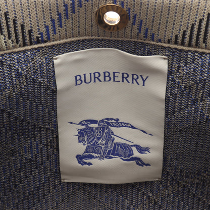 トートバッグ ショルダーバッグ トートバッグ ファブリック グレー マルチカラー バーバリー バッグ BURBERRY