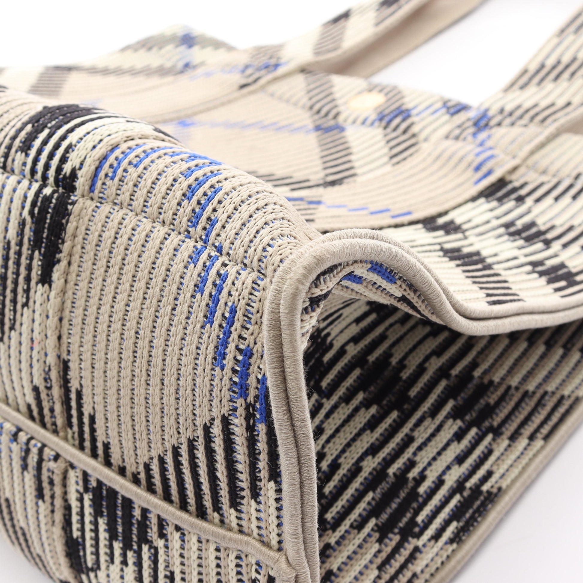 トートバッグ ショルダーバッグ トートバッグ ファブリック グレー マルチカラー バーバリー バッグ BURBERRY