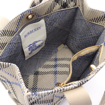 トートバッグ ショルダーバッグ トートバッグ ファブリック グレー マルチカラー バーバリー バッグ BURBERRY