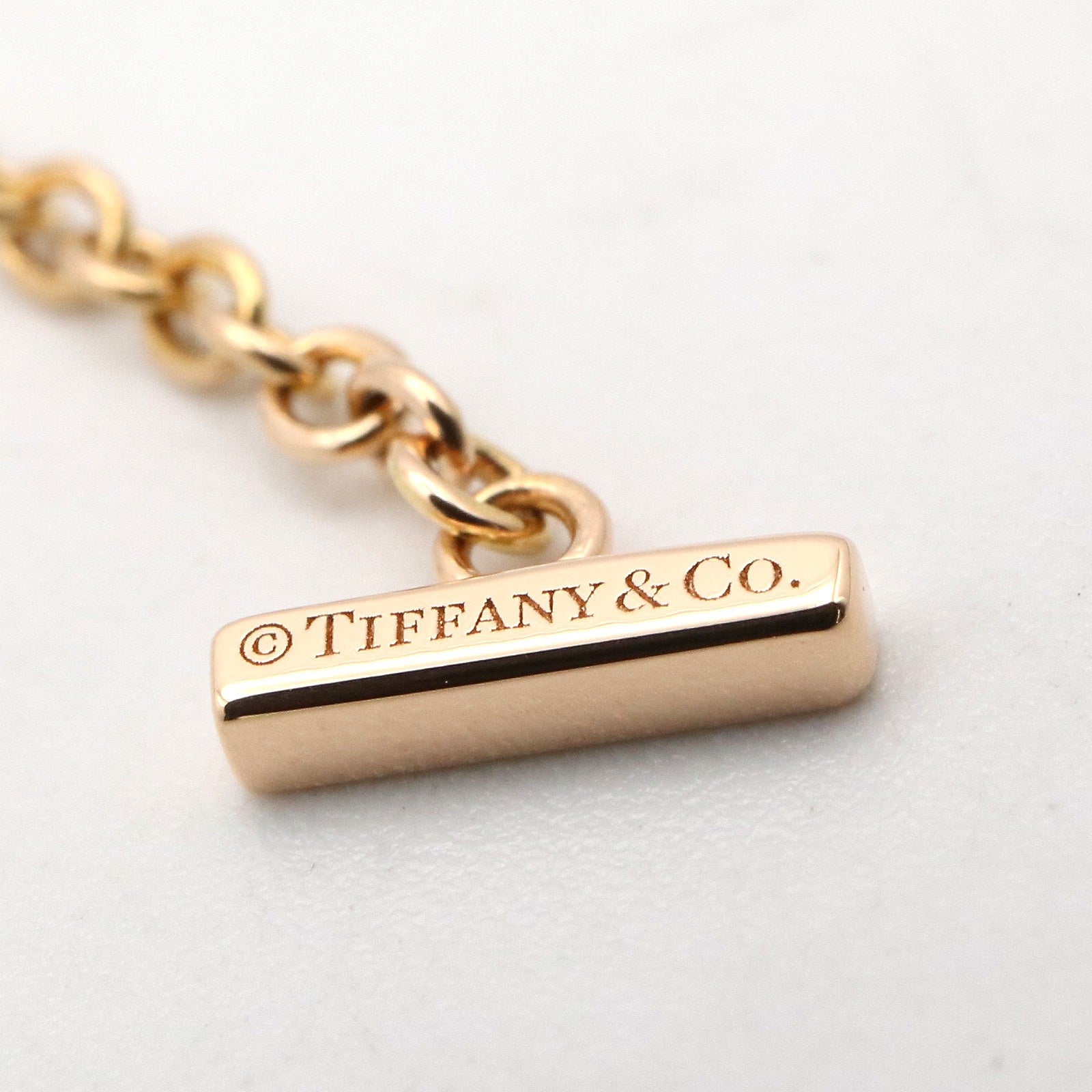 Tスマイル ダイヤ ブレスレット ブレスレット K18PG ダイヤモンド クリア ピンクゴールド ティファニー アクセサリー TIFFANY & Co.
