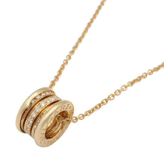 B-zero1 ネックレス ダイヤ ネックレス K18YG ダイヤモンド クリア イエローゴールド ブルガリ アクセサリー BVLGARI