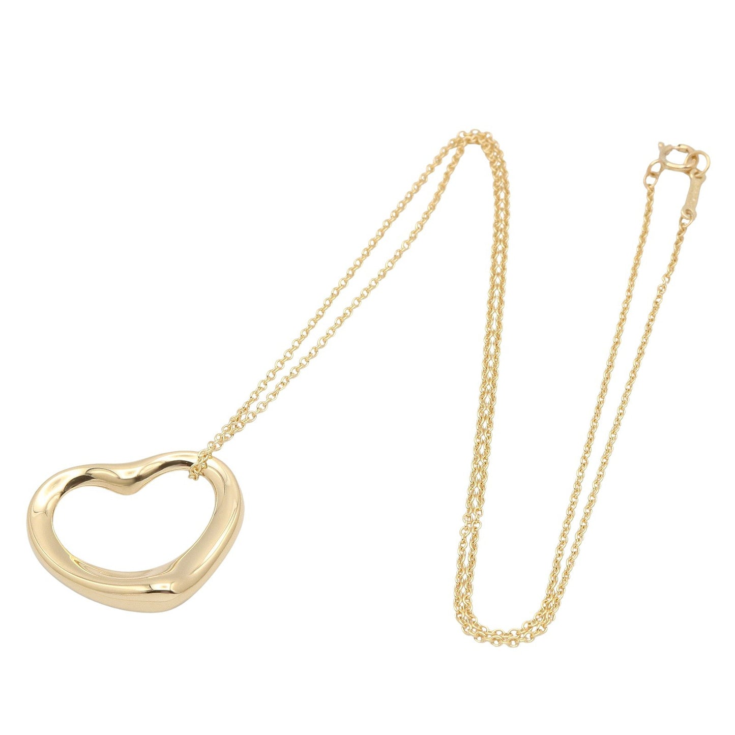 オープンハート ネックレス ネックレス K18YG ゴールド イエローゴールド ティファニー アクセサリー TIFFANY & Co.