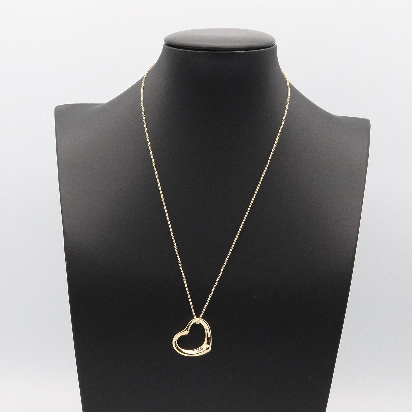 オープンハート ネックレス ネックレス K18YG ゴールド イエローゴールド ティファニー アクセサリー TIFFANY & Co.