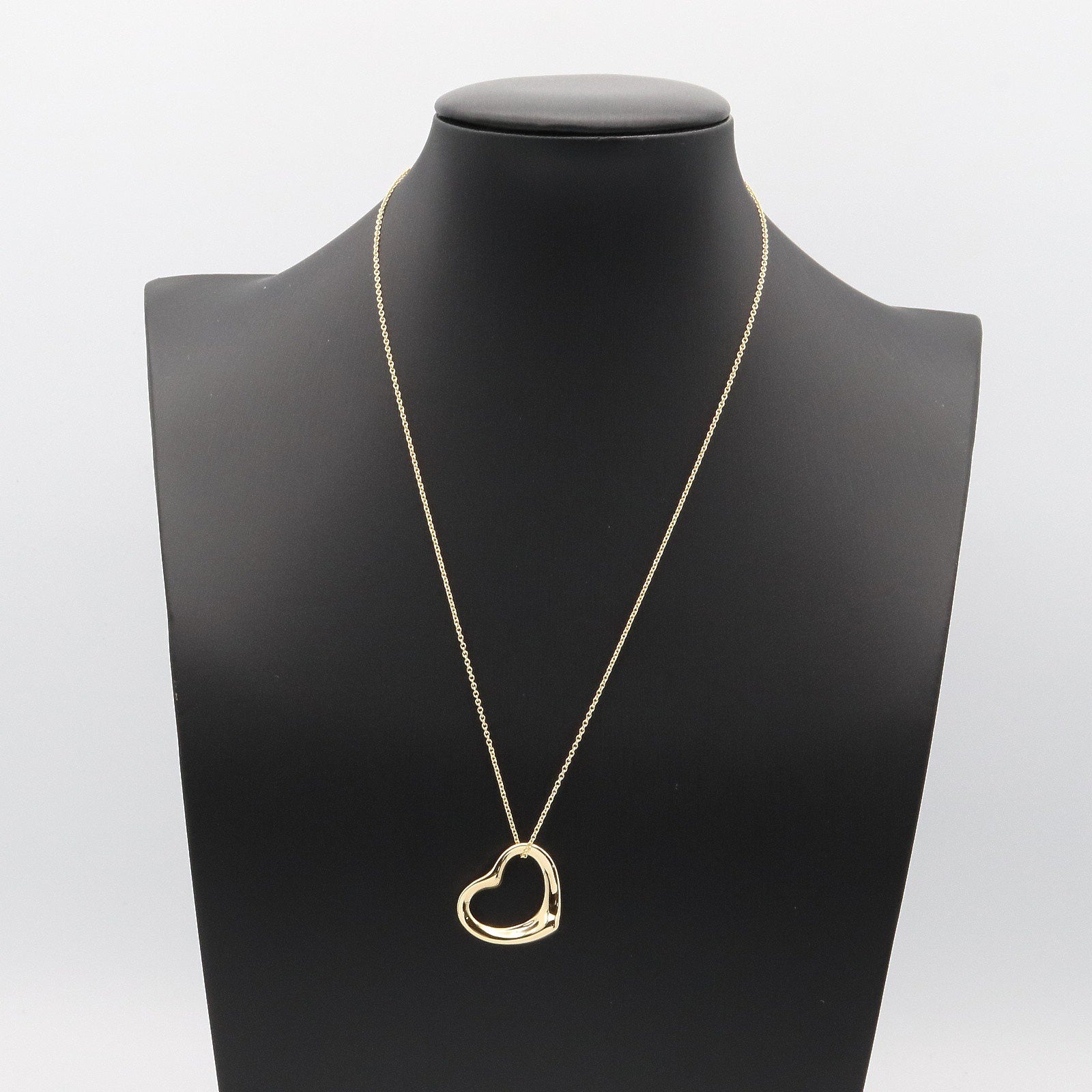 オープンハート ネックレス ネックレス K18YG ゴールド イエローゴールド ティファニー アクセサリー TIFFANY & Co.