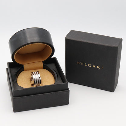 B-zero1 リング ダイヤ 3バンド リング 指輪 K18WG ダイヤモンド クリア ホワイトゴールド ブルガリ アクセサリー BVLGARI