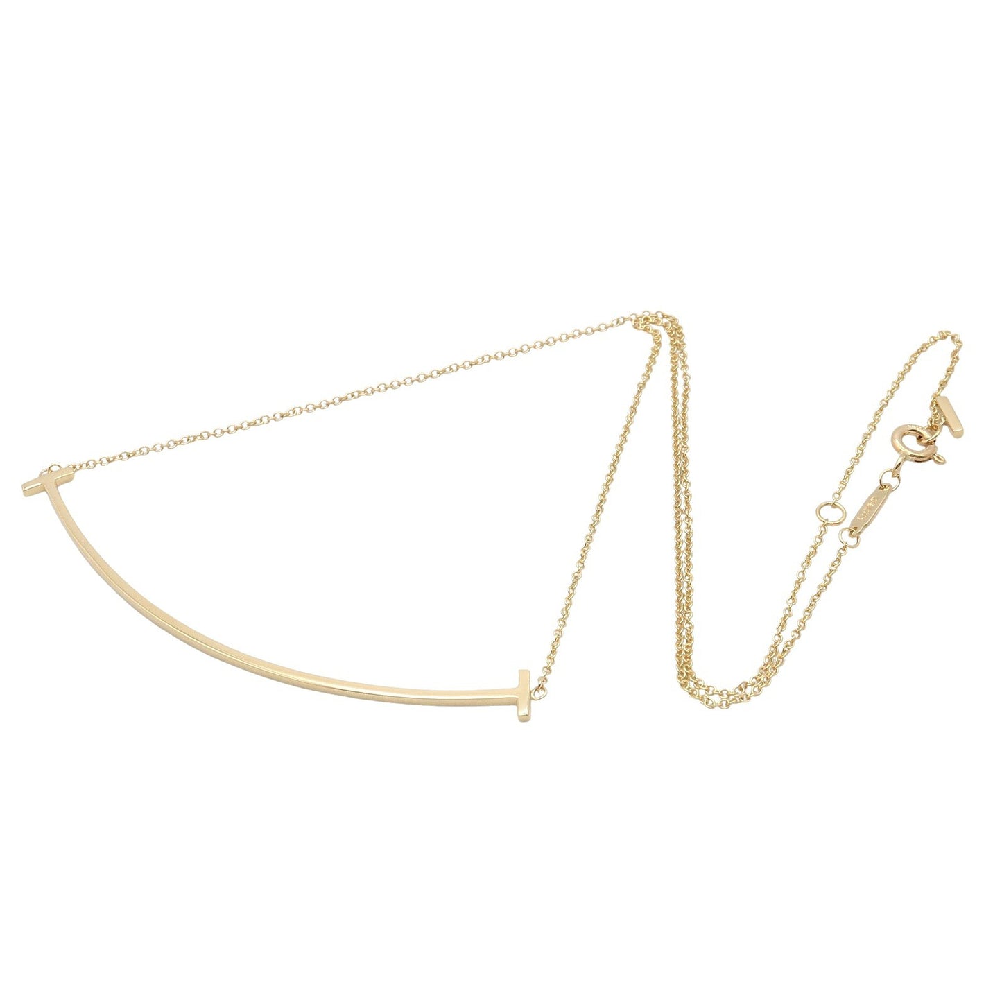 Tスマイルラージ ネックレス ネックレス K18YG ゴールド イエローゴールド ティファニー アクセサリー TIFFANY & Co.