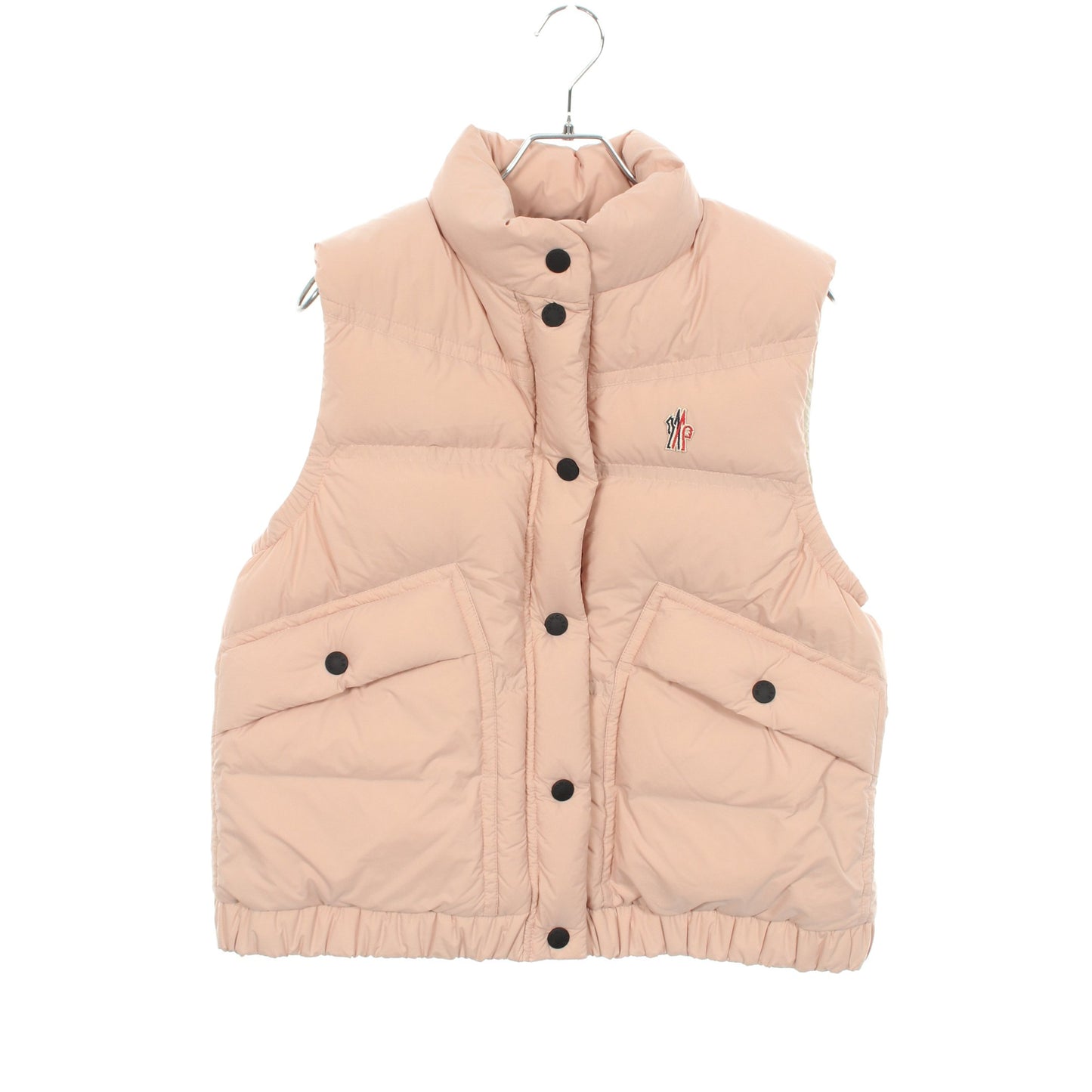BAISE GILET ダウンベスト ナイロン ピンク モンクレールグルノーブル