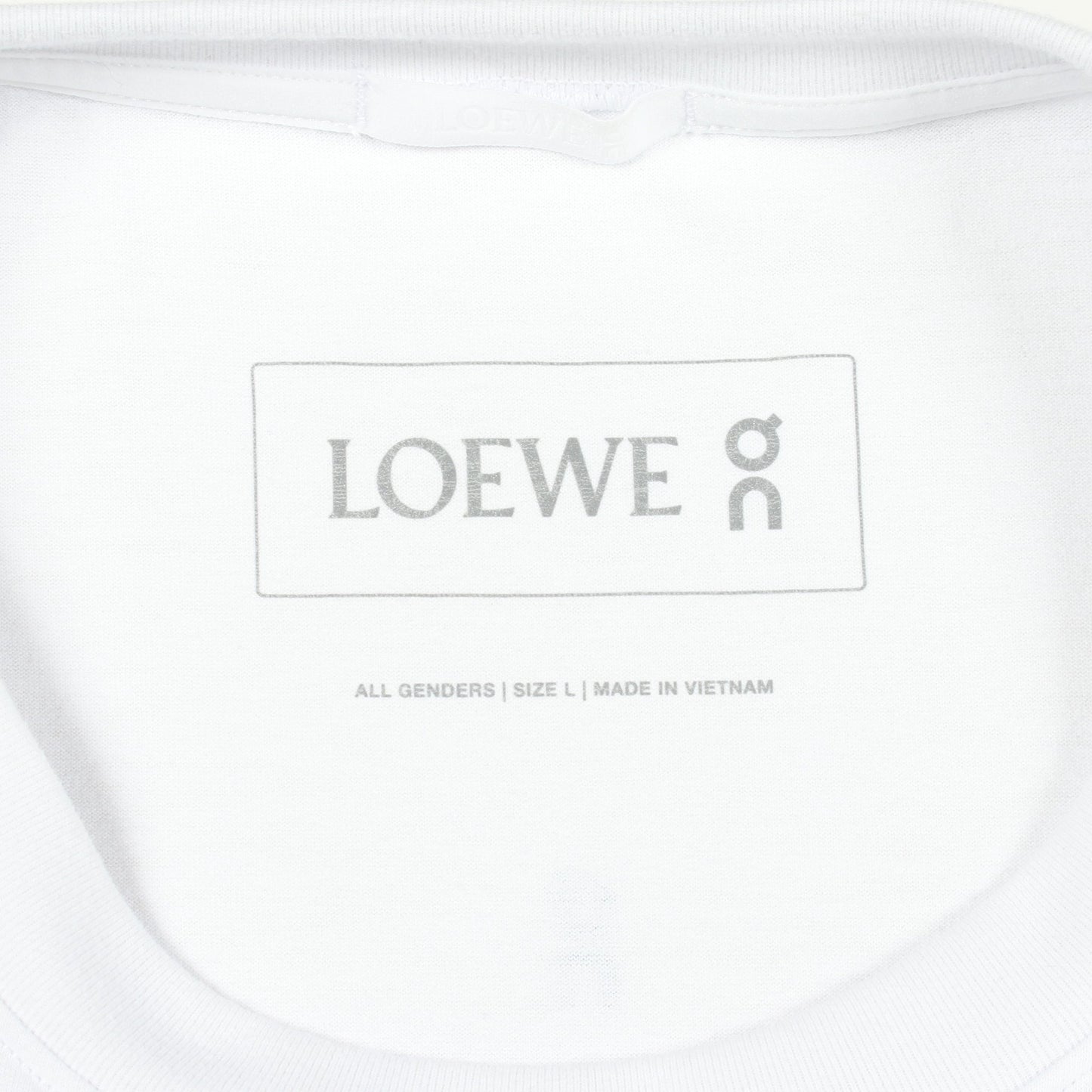 LOEWE × On たんぽぽ 半袖Tシャツ ホワイト イエロー イエローグリーン ロエベ
