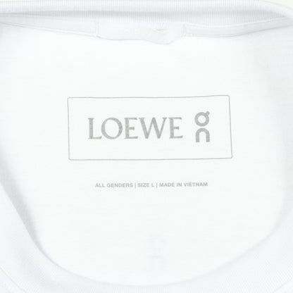 LOEWE × On たんぽぽ 半袖Tシャツ ホワイト イエロー イエローグリーン ロエベ
