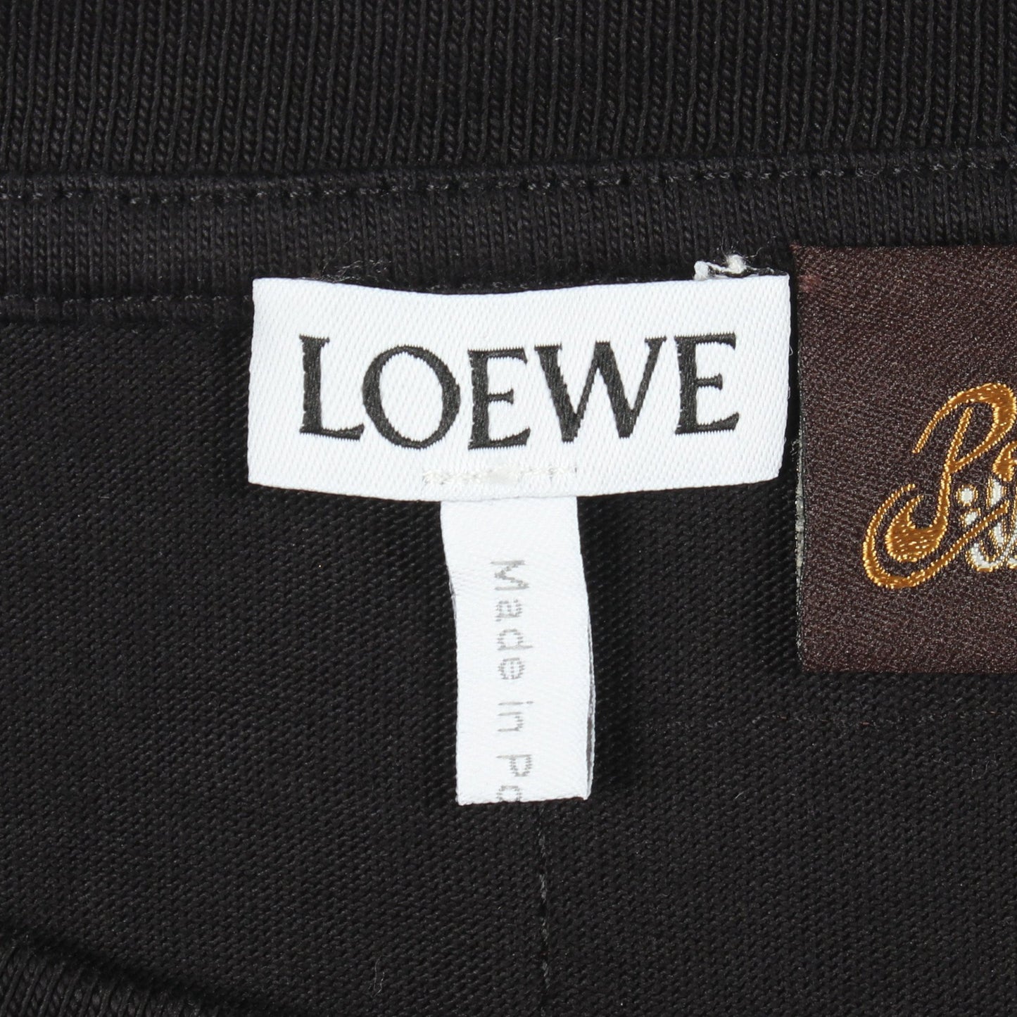 PAULA'S IBIZA チューリップ 長袖Tシャツ コットン ブラック イエロー グリーン ロエベ